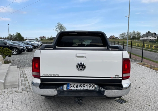 Volkswagen Amarok cena 109900 przebieg: 345111, rok produkcji 2018 z Rawicz małe 631